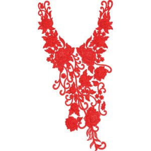 Embroidery Neck Design NED6659-25