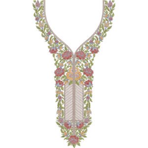 Embroidery Neck Design NED6705-25
