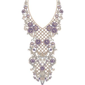 Neck Design Embroidery NED6706-25