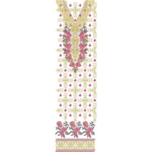 Neck Design Embroidery NED6722-25