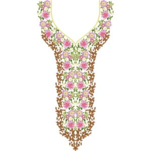 Neck Embroidery Design NED6723-25