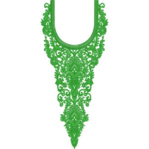 Flower Neck Embroidery NED6727-25