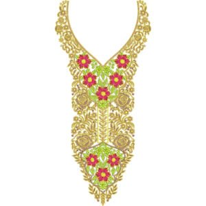 Neck Design Embroidery NED6731-25