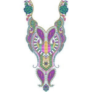 Neck Design Embroidery NED6739-25