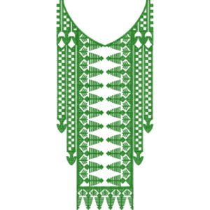 Unique Neck Embroidery NED6741-25