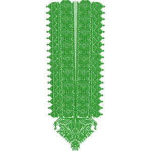 Flower Neck Embroidery NED6743-25