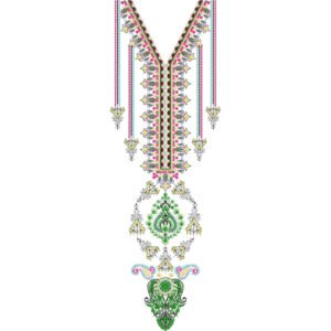 Beautiful Neck Embroidery NED6754-25