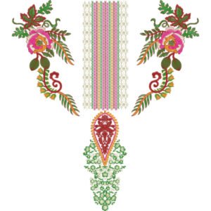 Neck Flower Design NED6762-25