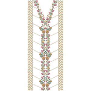 Embroidery Neck Design NED6766-25