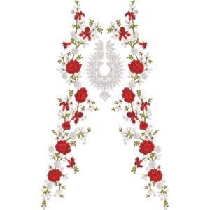 Neck Design Embroidery NED6767-25