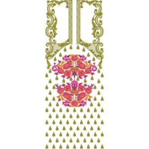 Neck Flower Design NED6770-25