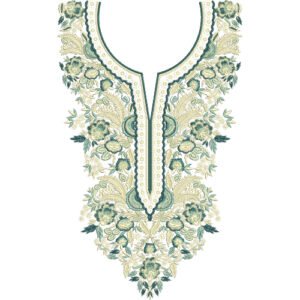 Neck Embroidery Pattren NED6772-25