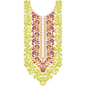 Beautiful Neck Embroidery NED6785-25
