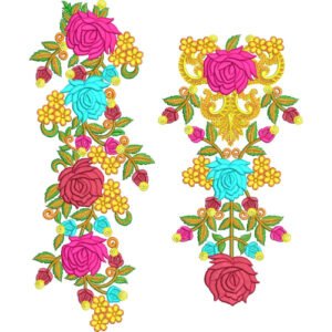 Embroidery Neck Design NED6793-25