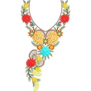 Neck Embroidery Design NED6795-25