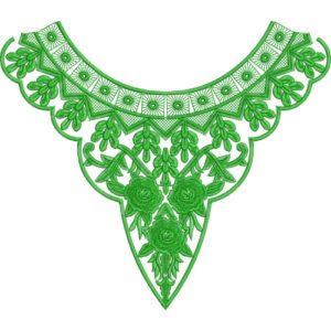 Unique Neck Embroidery NED6797-25