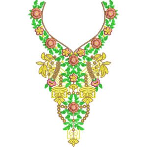 Neck Embroidery Design NED6804-25
