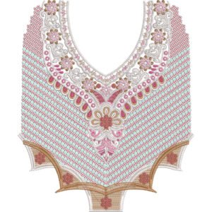 Neck Flower Design NED6815-25