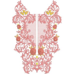 Neck Flower Design NED6824-25