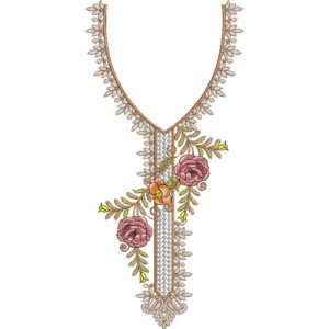 Neck Design Embroidery NED6829-25