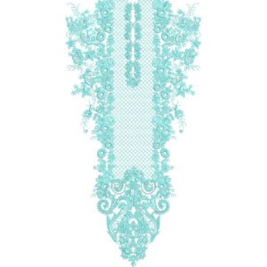 Beautiful Neck Embroidery NED6831-25