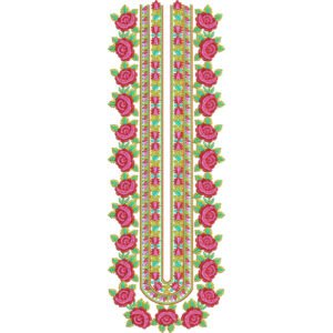 Neck Design Embroidery NED6856-25