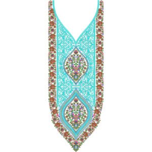 Embroidery Neck Design NED6862-25