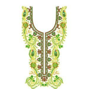Beautiful Neck Embroidery NED6865-25
