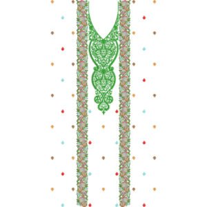 Neck Embroidery Design NED6873-25