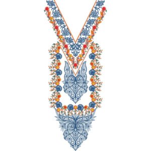 Embroidery Neck Design NED6890-25