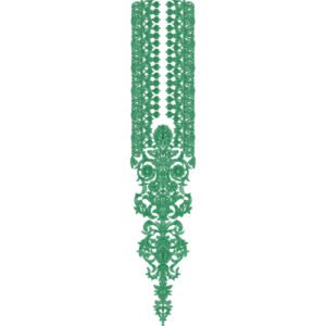 Beautiful Neck Embroidery NED6893-25