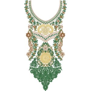 Unique Neck Embroidery NED6894-25