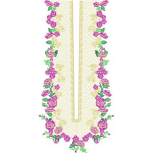 Beautiful Neck Embroidery NED6902-25