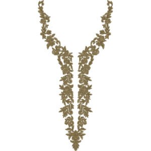 Beautiful Neck Embroidery NED6907-25
