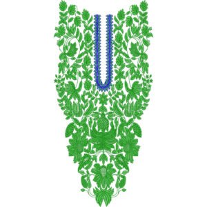Beautiful Neck Embroidery NED6916-25