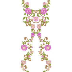 Neck Flower Design NED6919-25