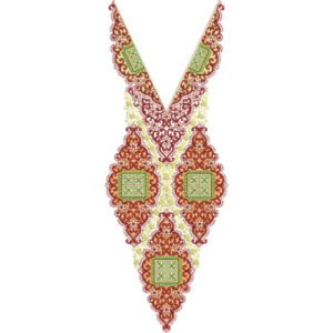 Neck Embroidery Pattren NED6936-25