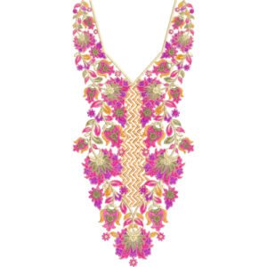 Embroidery Neck Design NED6937-25