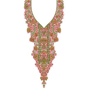 Neck Embroidery Design NED6939-25