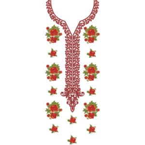 Neck Flower Design NED6942-25