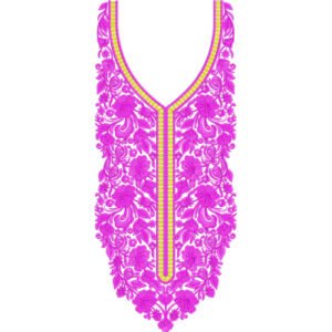 Beautiful Neck Embroidery NED6950-25