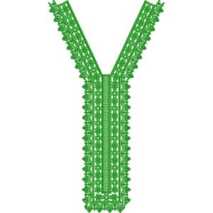 Beautiful Neck Embroidery NED6959-25