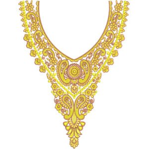 Beautiful Neck Embroidery NED6976-25
