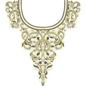 Neck Design Embroidery NED6983-25
