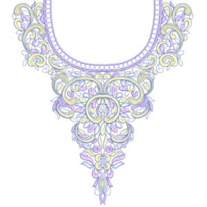 Neck Embroidery Design NED6984-25