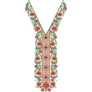 Neck Flower Design NED6987-25