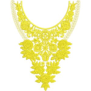 Embroidery Neck Design NED6992-25