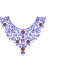 Neck Embroidery Design NED6994-25