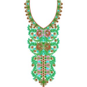 Embroidery Neck Design NED7010-25