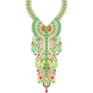 Beautiful Neck Embroidery NED7013-25
